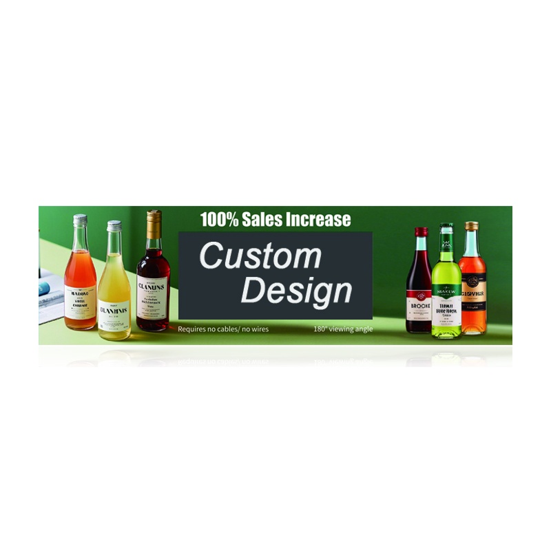 New Arrival E - Ink Shelf Video Display for Retail Store Advertising
